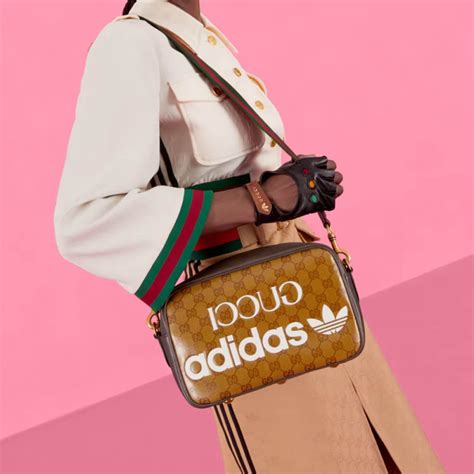 gucci adidas mini bag|Gucci Adidas loafer.